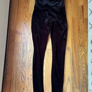 Spanx Velvet Leggings
